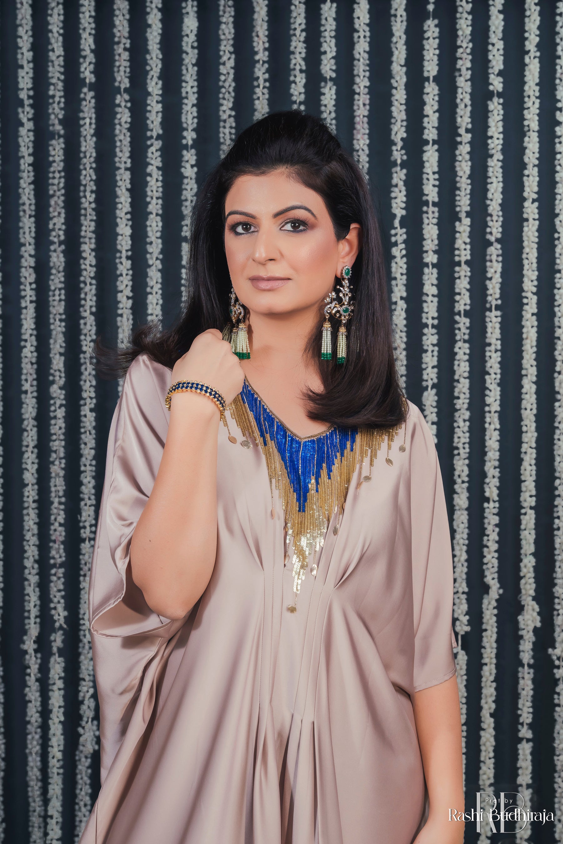 Noor Champagne Kaftan